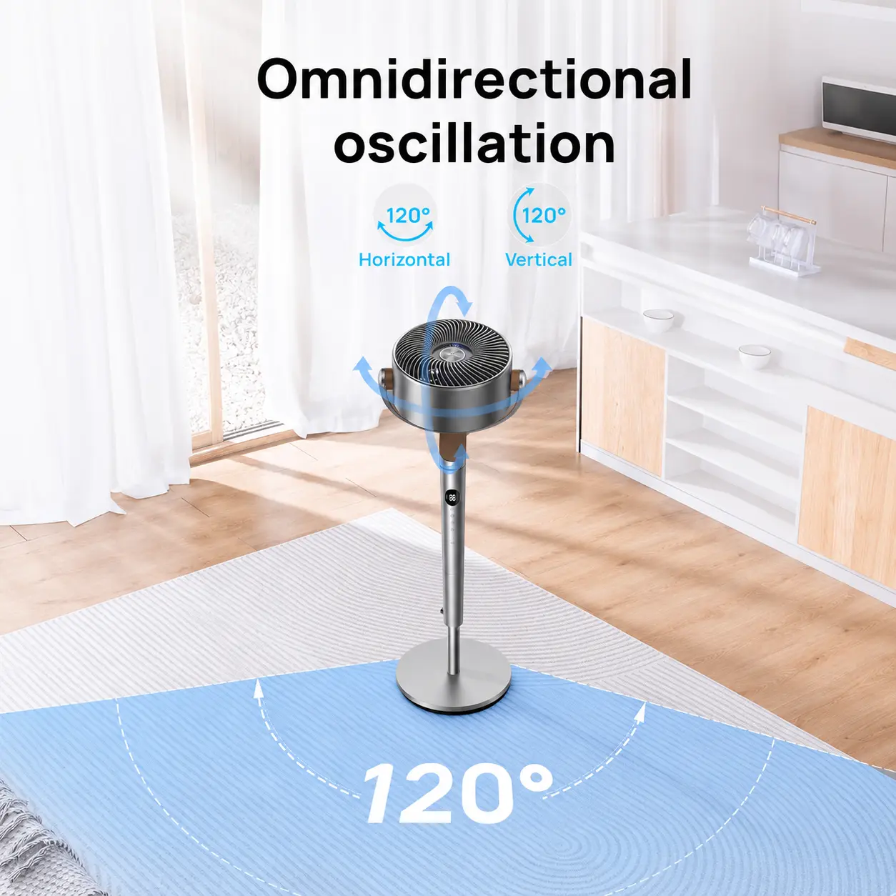 Dreo PolyFan 502 — 8 speeds and 3 modes — image 5
